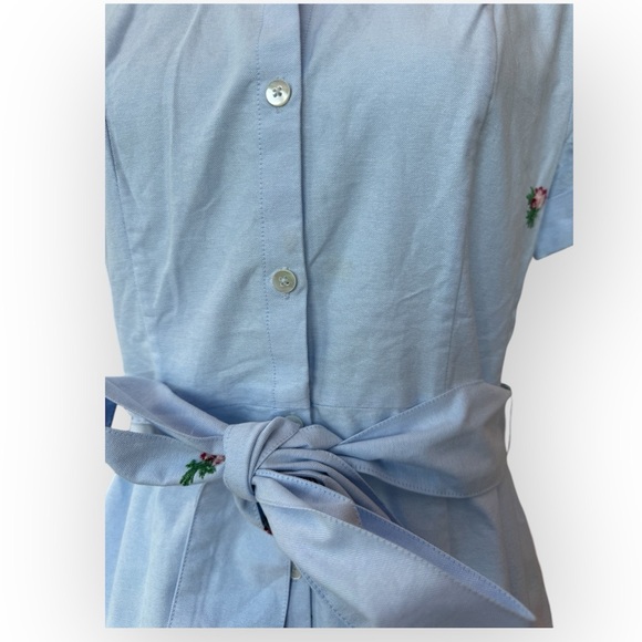 Laura Dress by Hill House Oxford Blue Sz Small - Picture 6 of 10